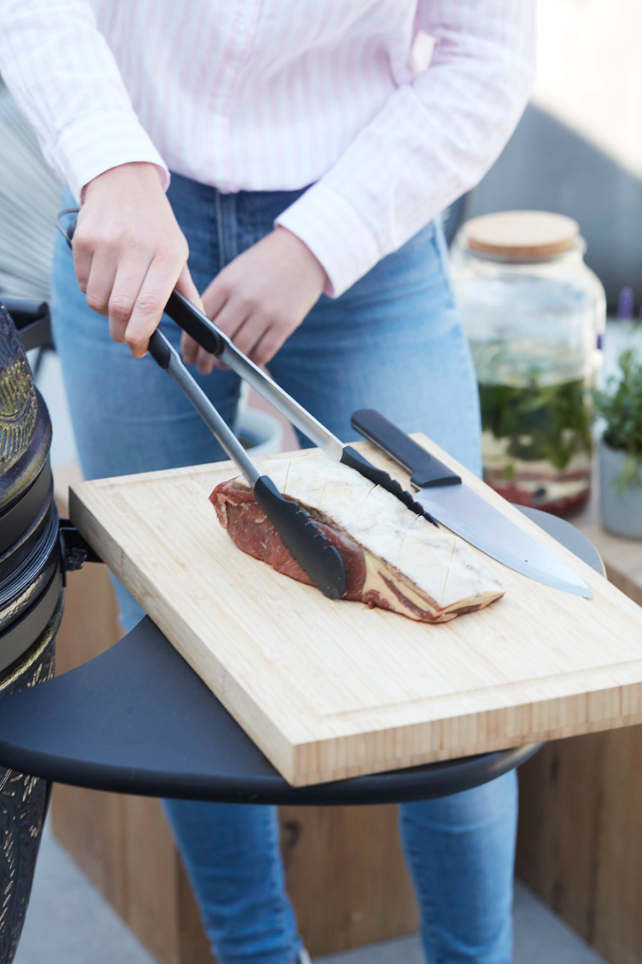 barbecook-buddy-olivia-grillzange-edelstahl-nylon-zange image 4