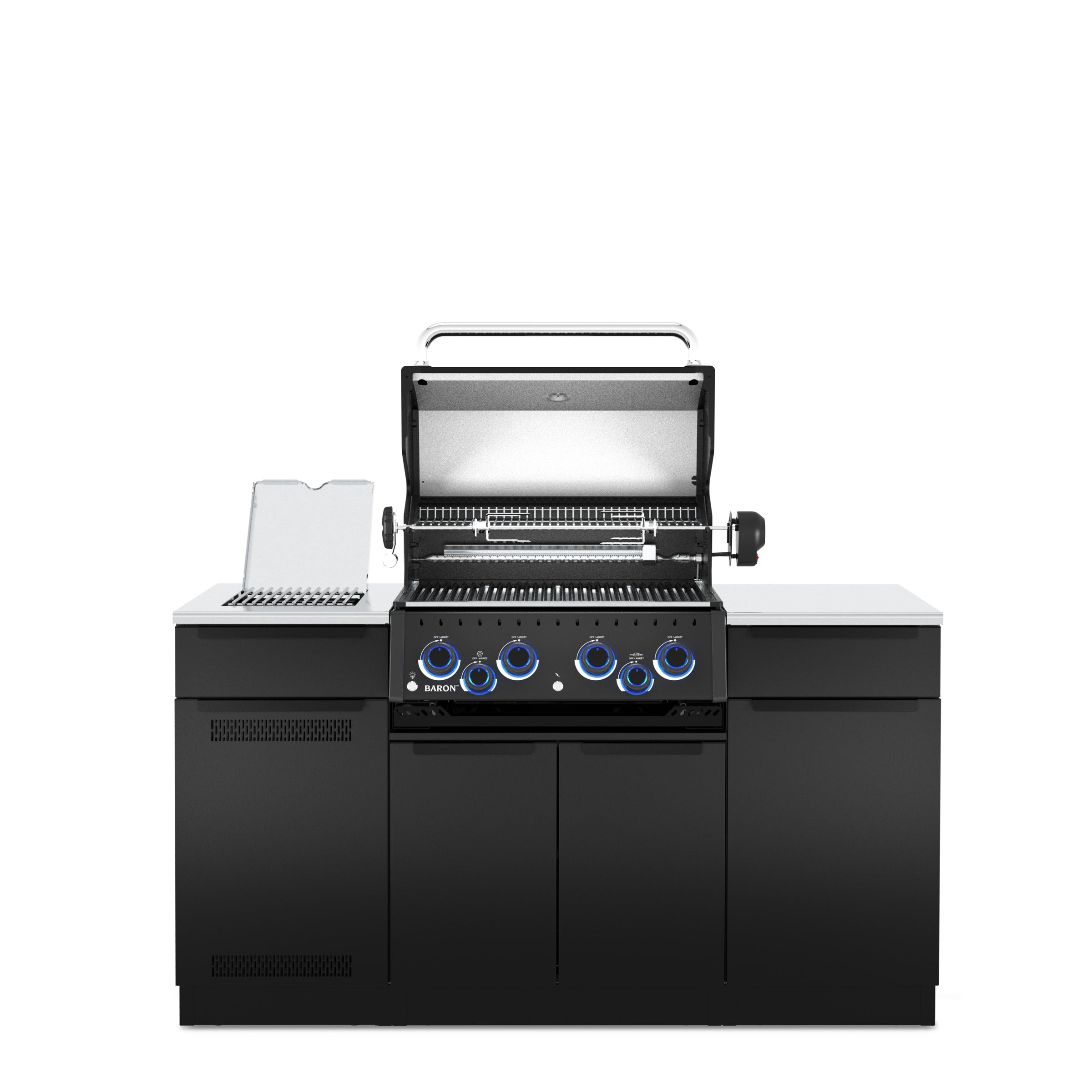 broil-king-baron-490i-grillinsel-propan-infrarot-drehspie image 2