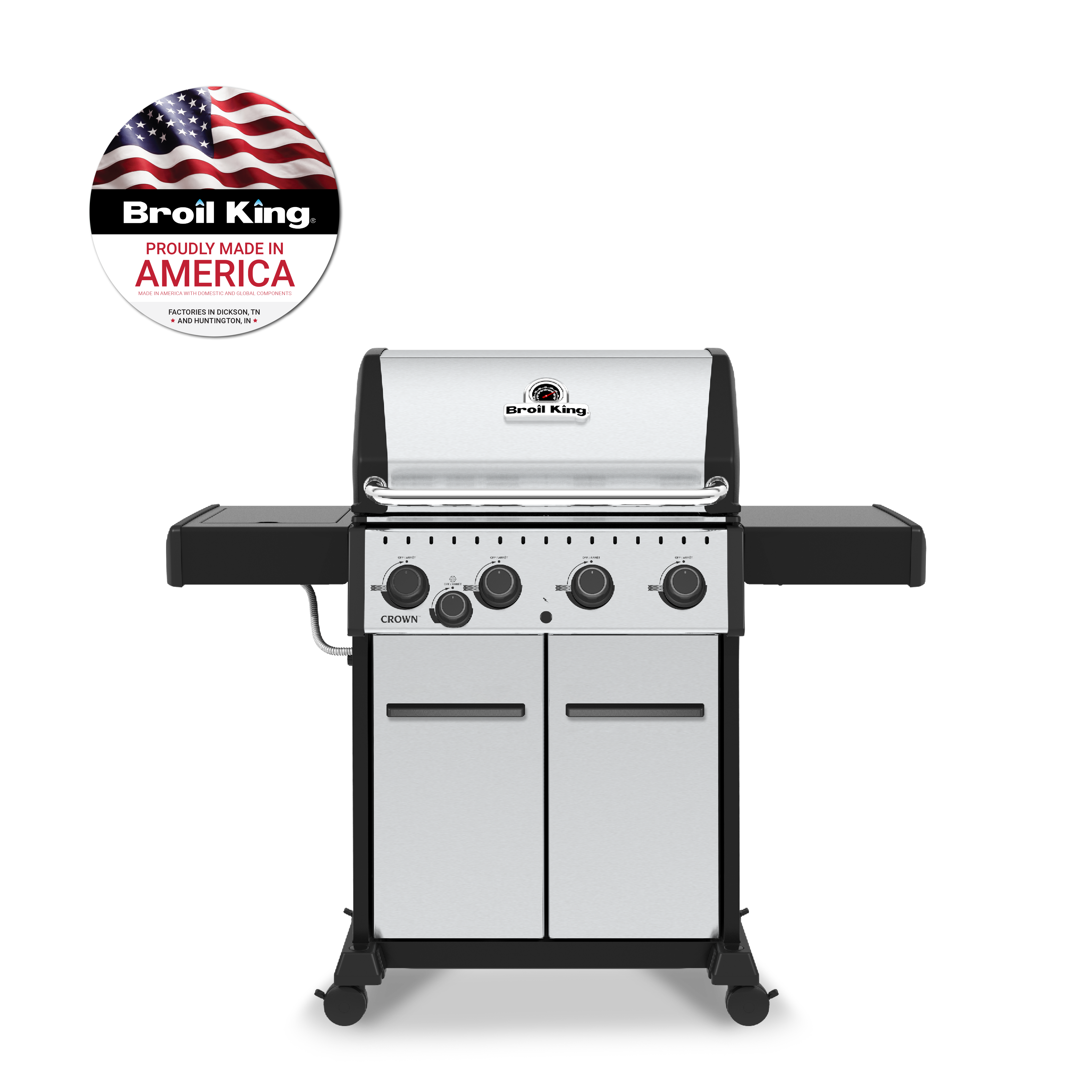 broil-king-crown-s-440-gasgrill-4-brenner-mit-gussrost image 1
