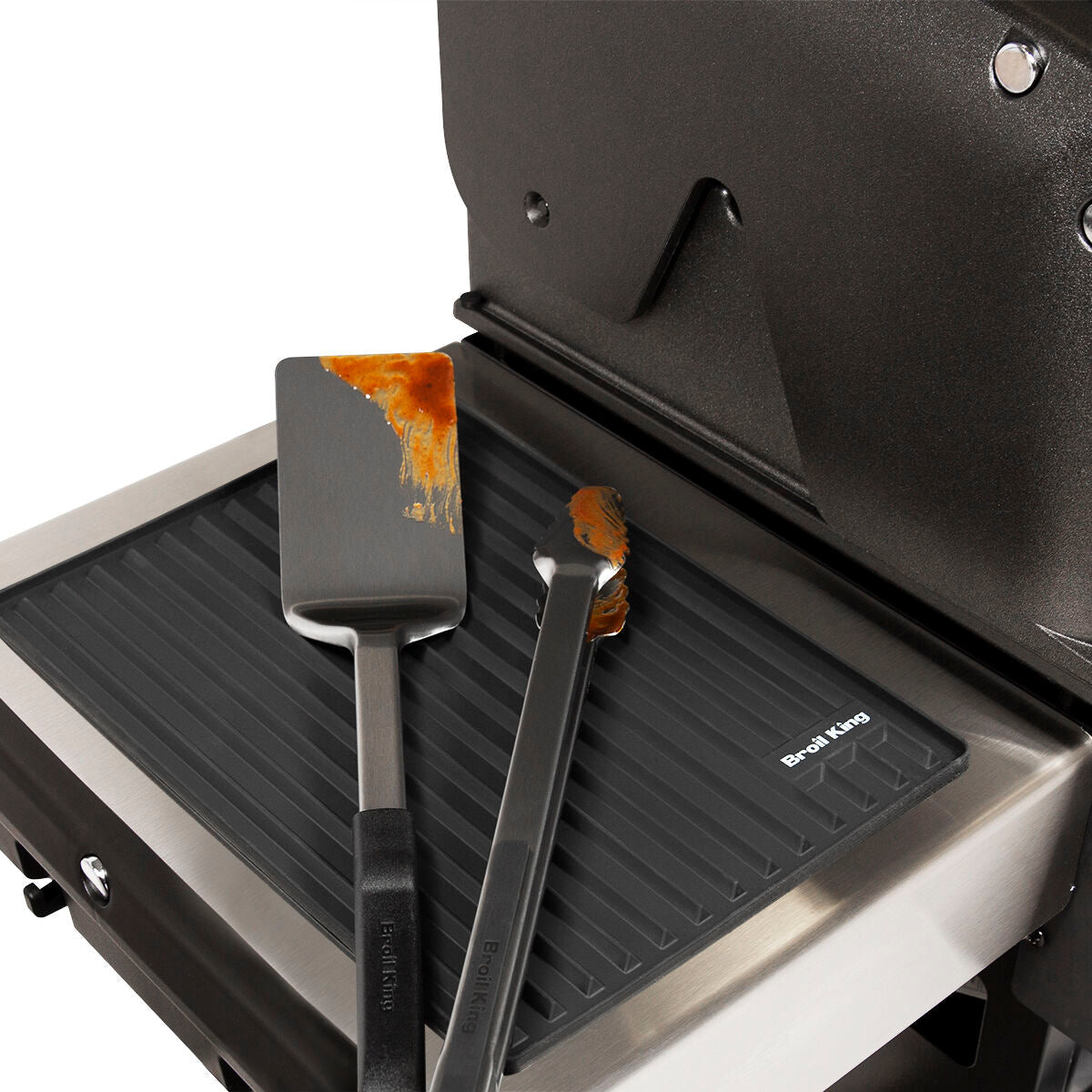 broil-king-crown-magnet-silikon-seitenablagen-matte-pellet image 2