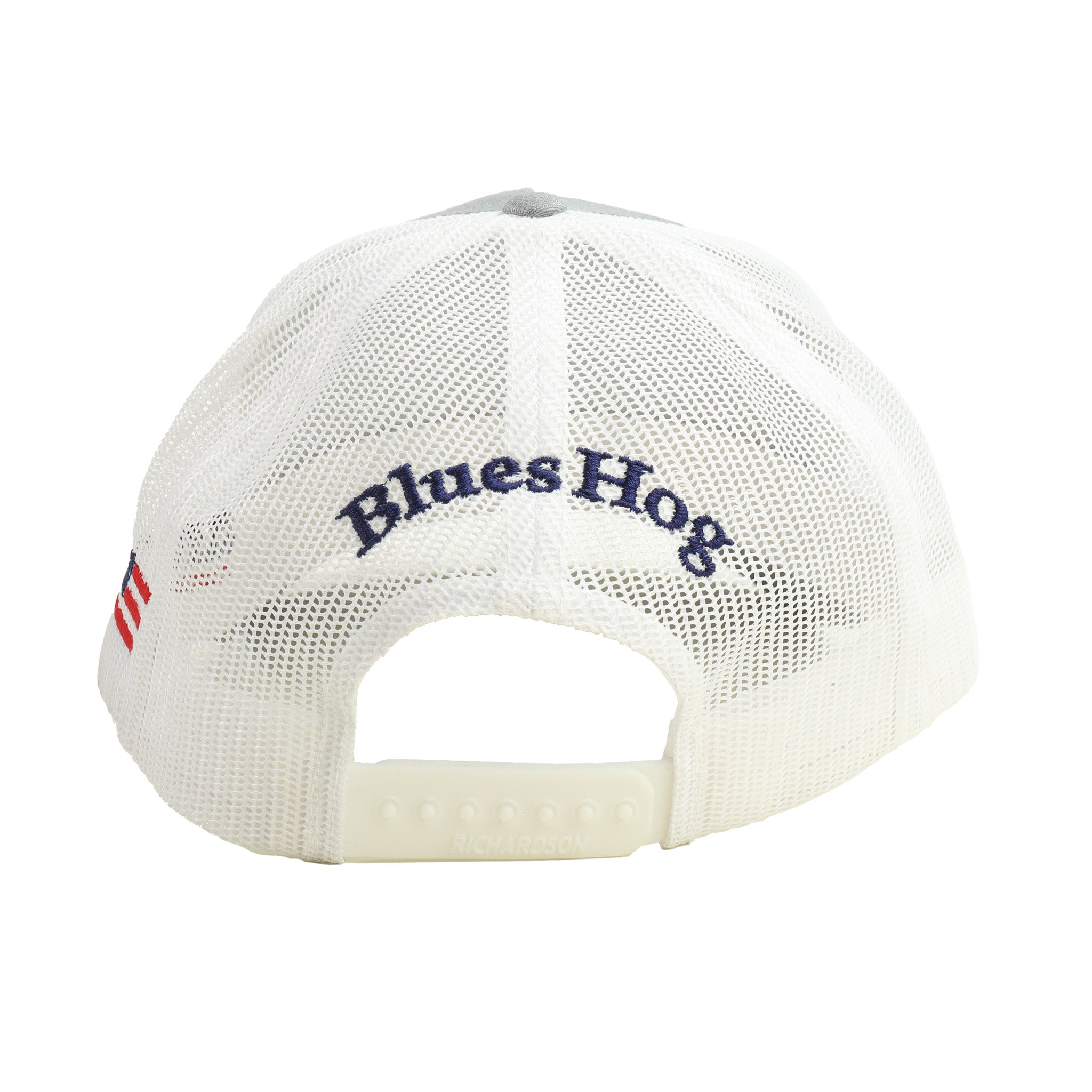 blues-hog-apparel-cleetus-license-plate-cap-grau-trucker image 3