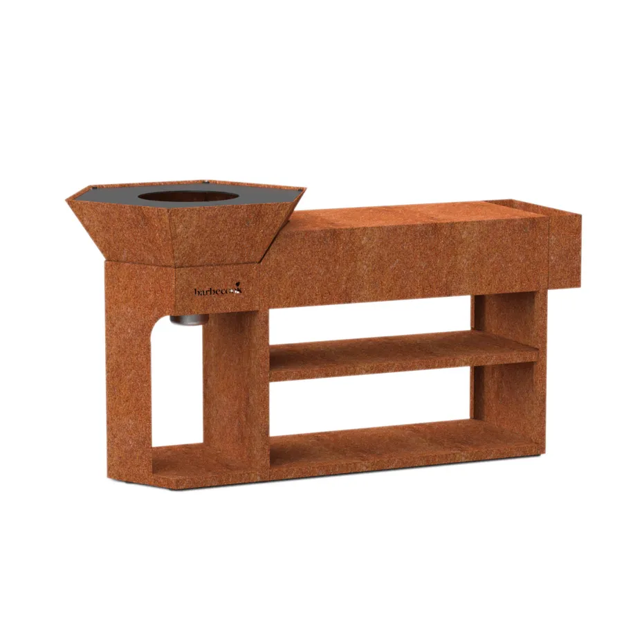 barbecook-nestor-island-grillinsel-outdoor-k-che-holzablage image 1