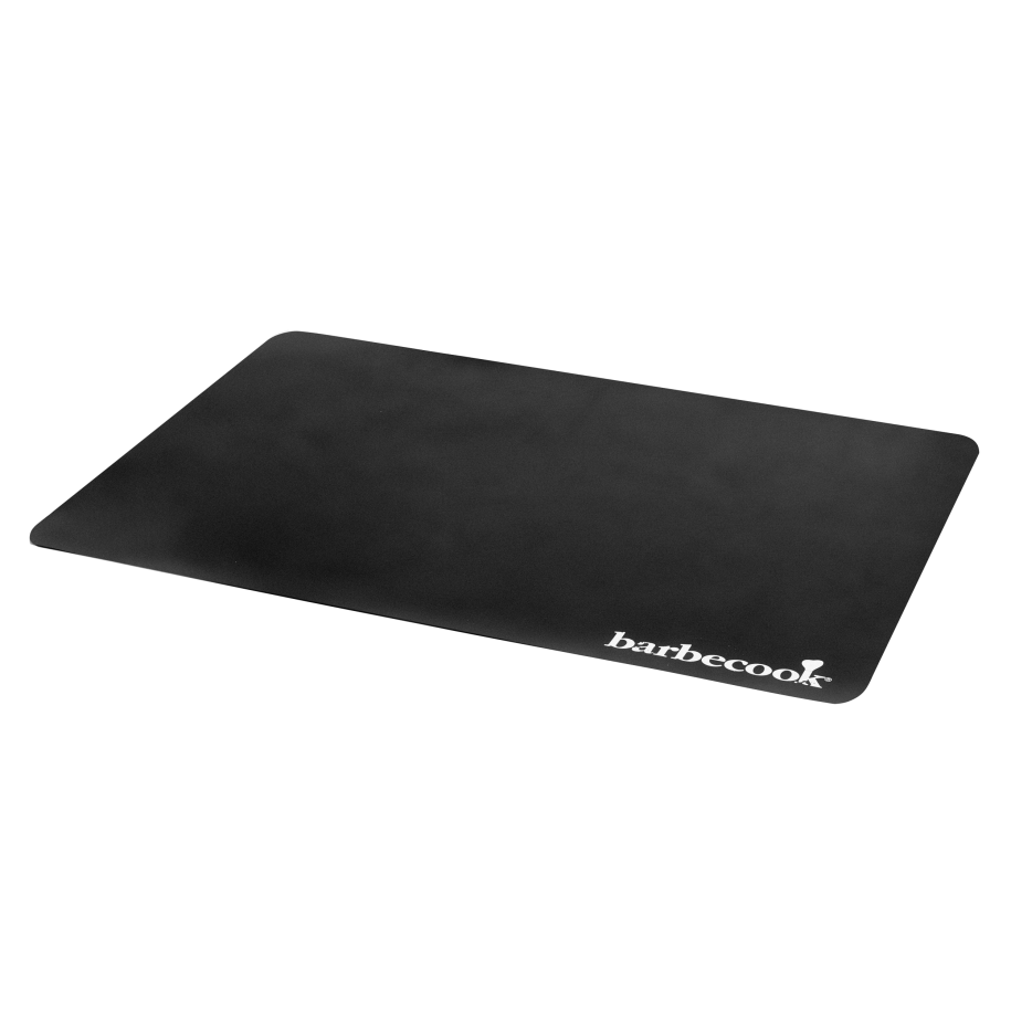 barbecook-buddy-bodenmatte-schwarz-kunststoff-grillmatte image 1