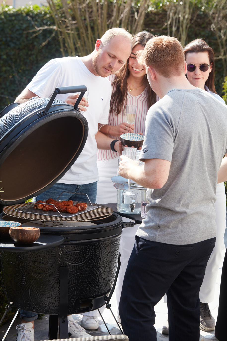 barbecook-kamal-60-xl-kamado-grill-mattschwarz-keramik-53-cm image 5