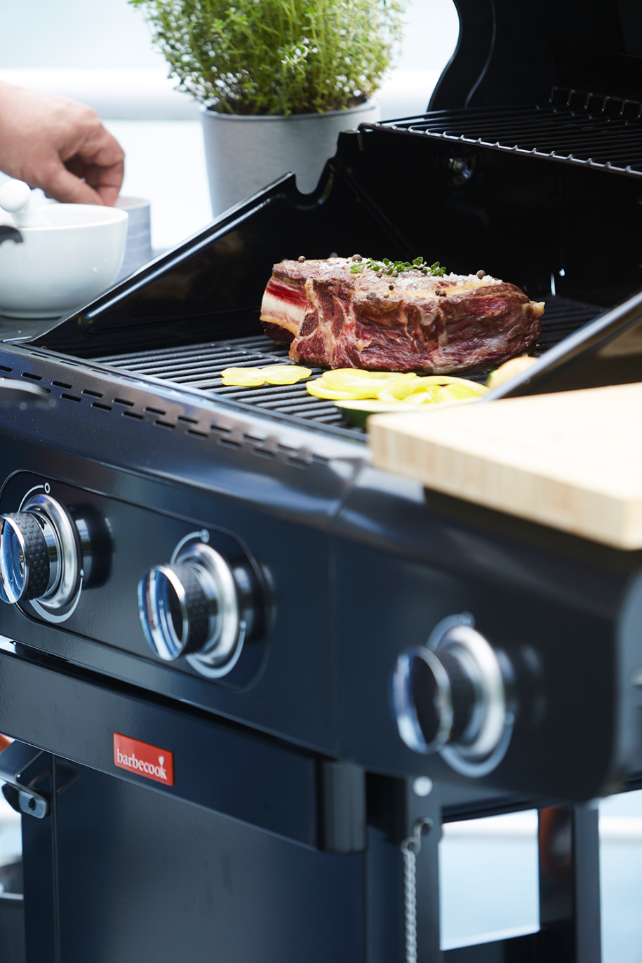 barbecook-siesta-210-gasgrill-graphite-mit-deckel image 5