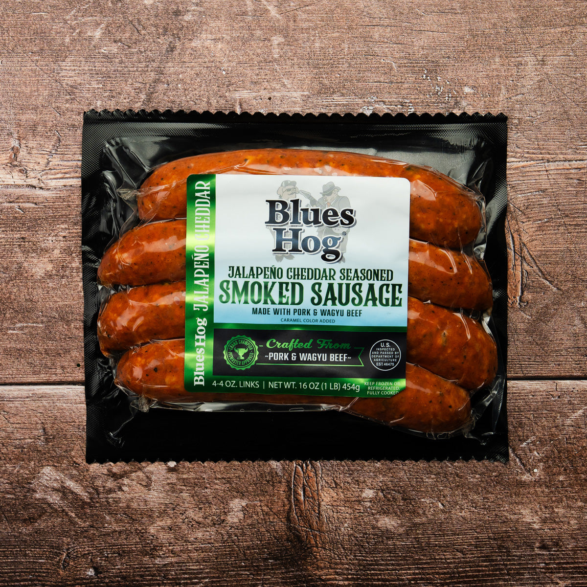 blues-hog-jalape-o-cheddar-smoked-sausage-rauchwurst-450g-scharf image 2