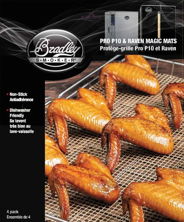 bradley-non-stick-mesh-mat-grillmatte-4er-pack-p10-raven image 1