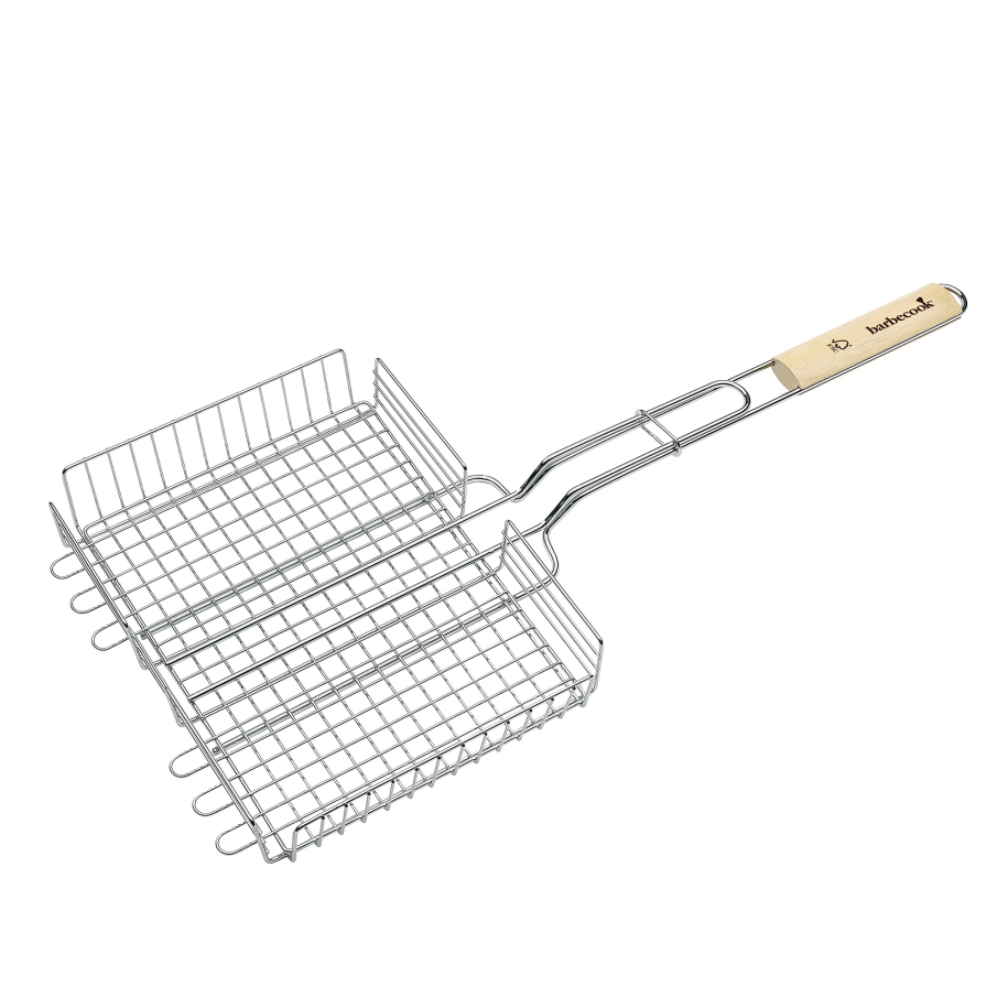 barbecook-buddy-doppelgrill-grillrost-mit-holzgriff-fsc image 4
