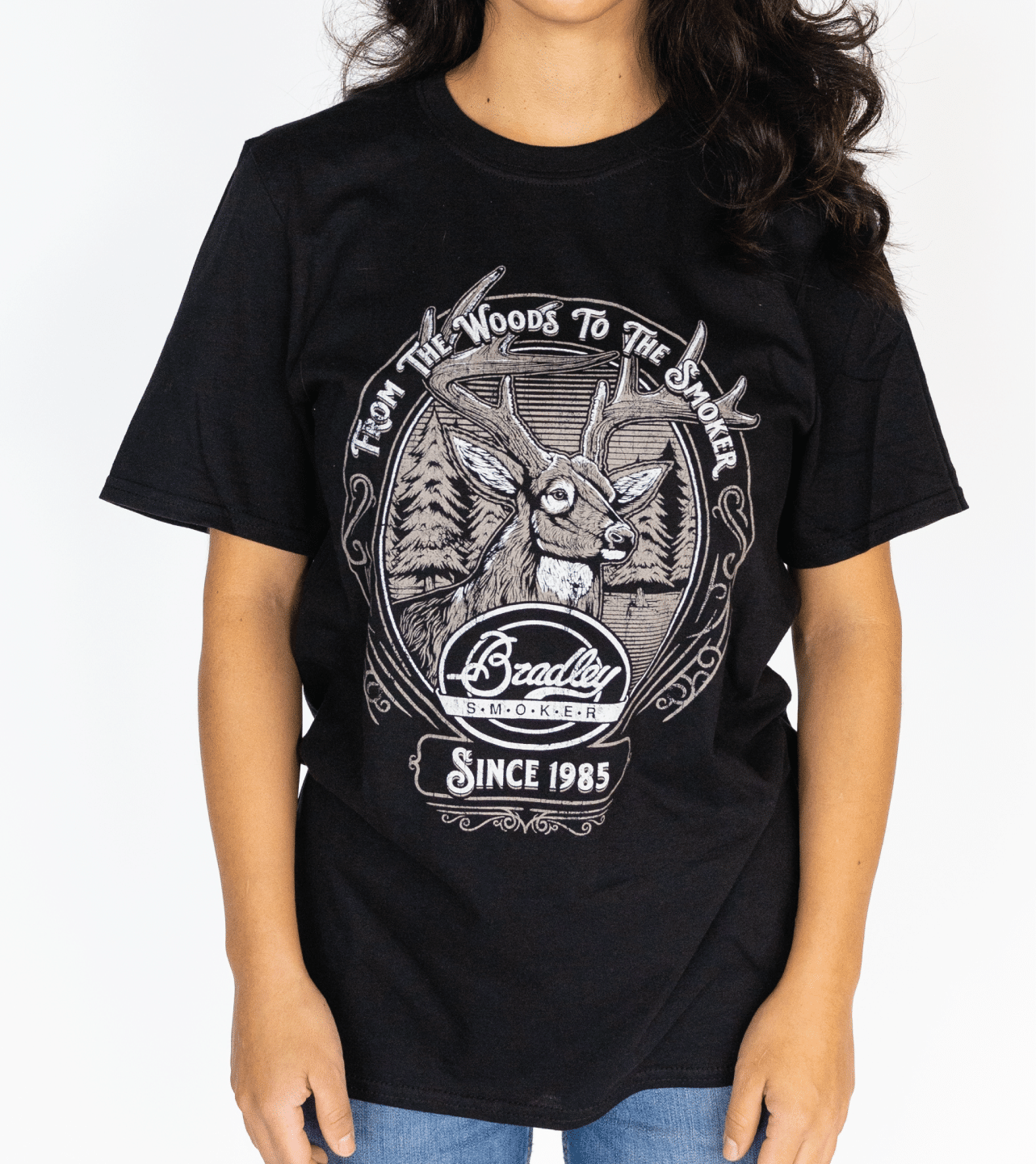 bradley-smoker-bbq-smoking-deer-t-shirt-schwarz-gr-e-l image 4
