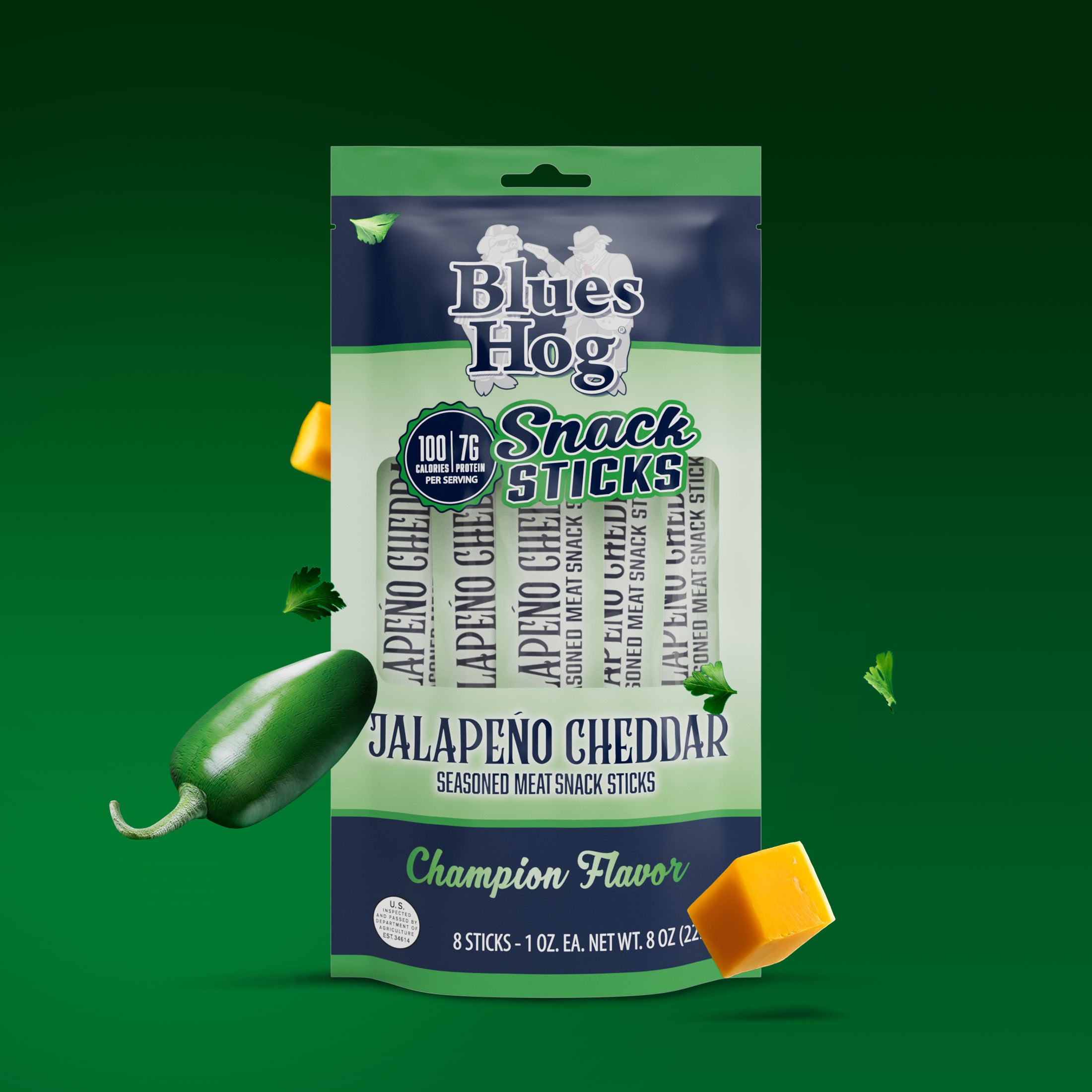 blues-hog-jalapeno-cheddar-snack-sticks-8-st-ck image 1