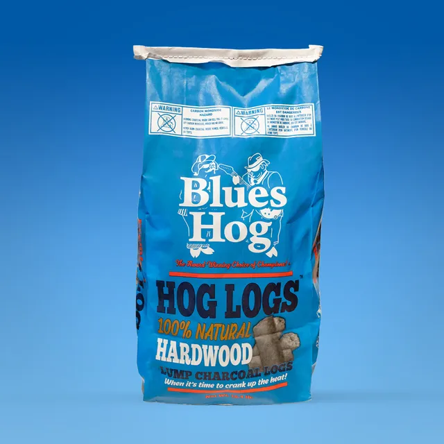 blues-hog-hog-logs-grillholzkohle-15-4-lb-hartholz image 1