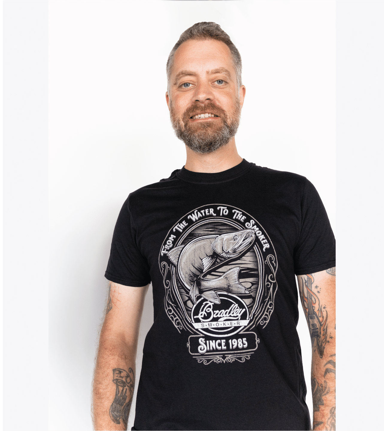 bradley-smoker-salmon-t-shirt-bbq-shirt-schwarz-gr-e-l image 7