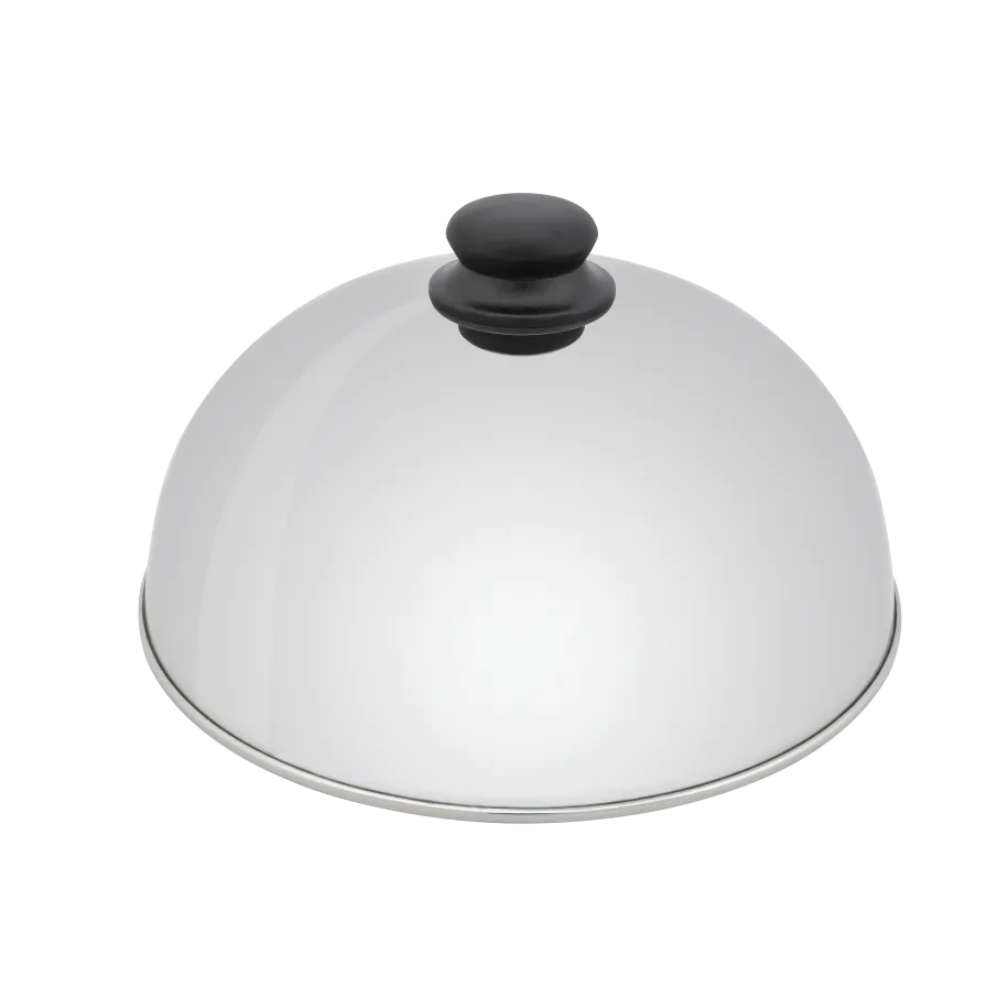 barbecook-buddy-olivia-grillhaube-edelstahl image 1