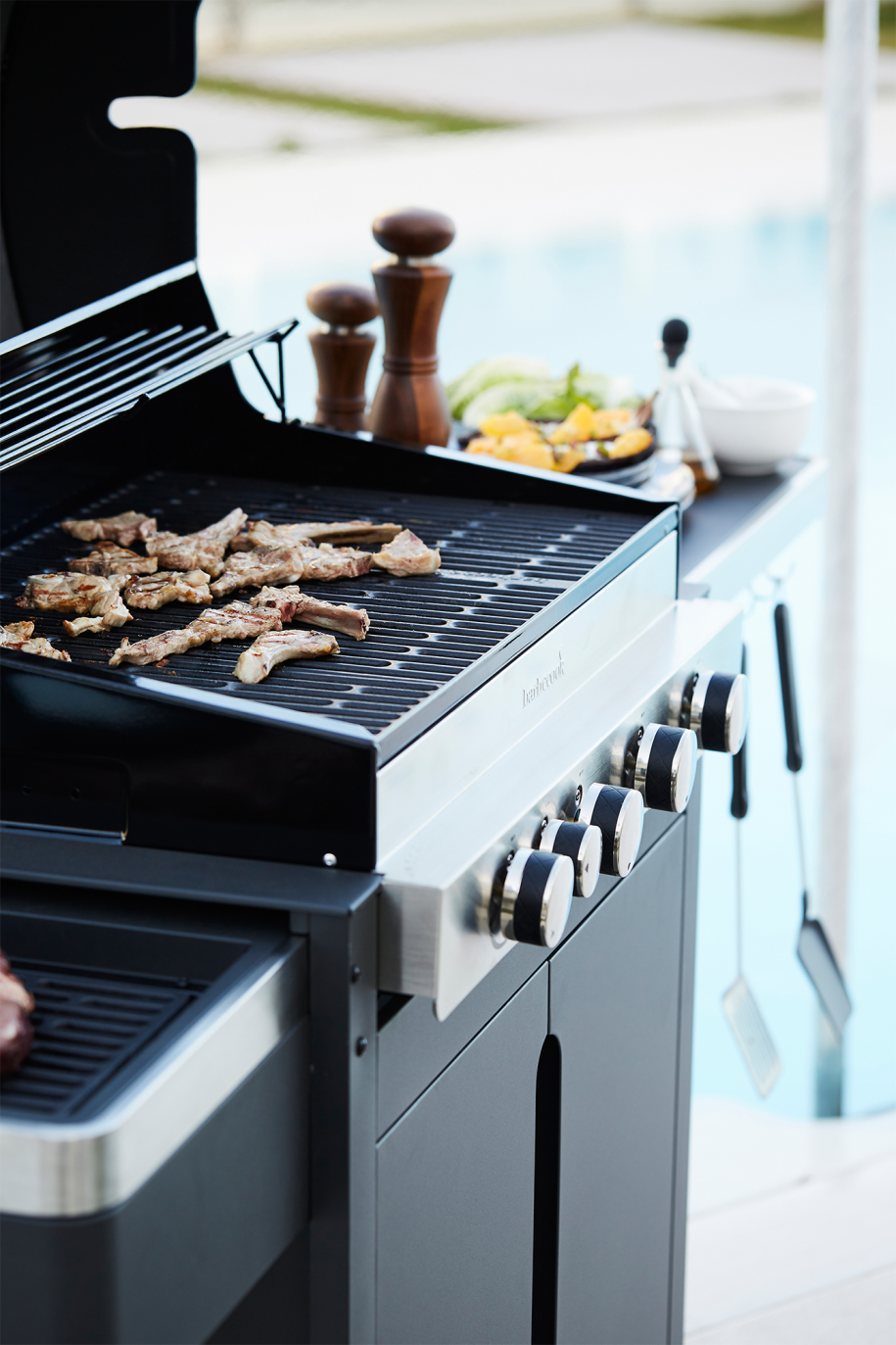 barbecook-stella-4311-gasgrill-schwarz-4-brenner image 5