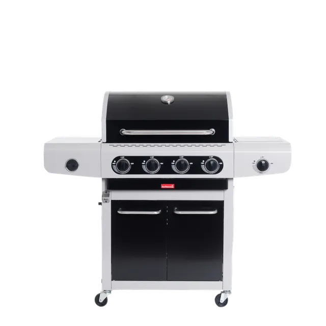 barbecook-siesta-412-black-edition-gasgrill-4-brenner-schwarz image 1