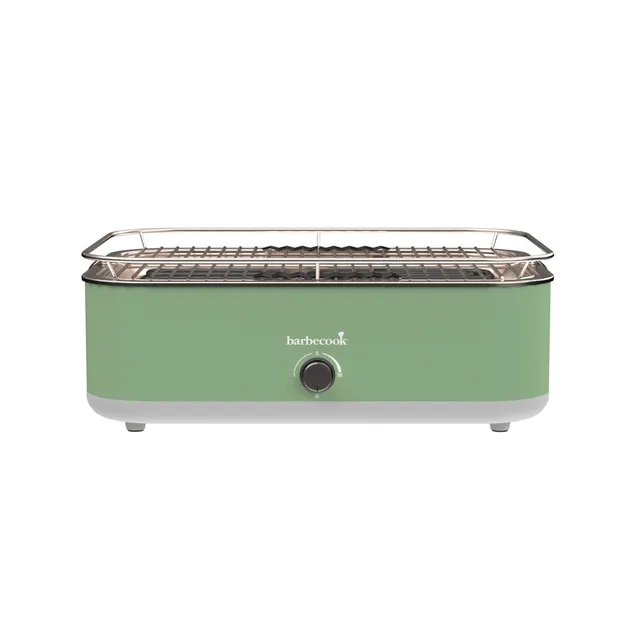 barbecook-e-carlo-paris-green-elektrogrill image 1