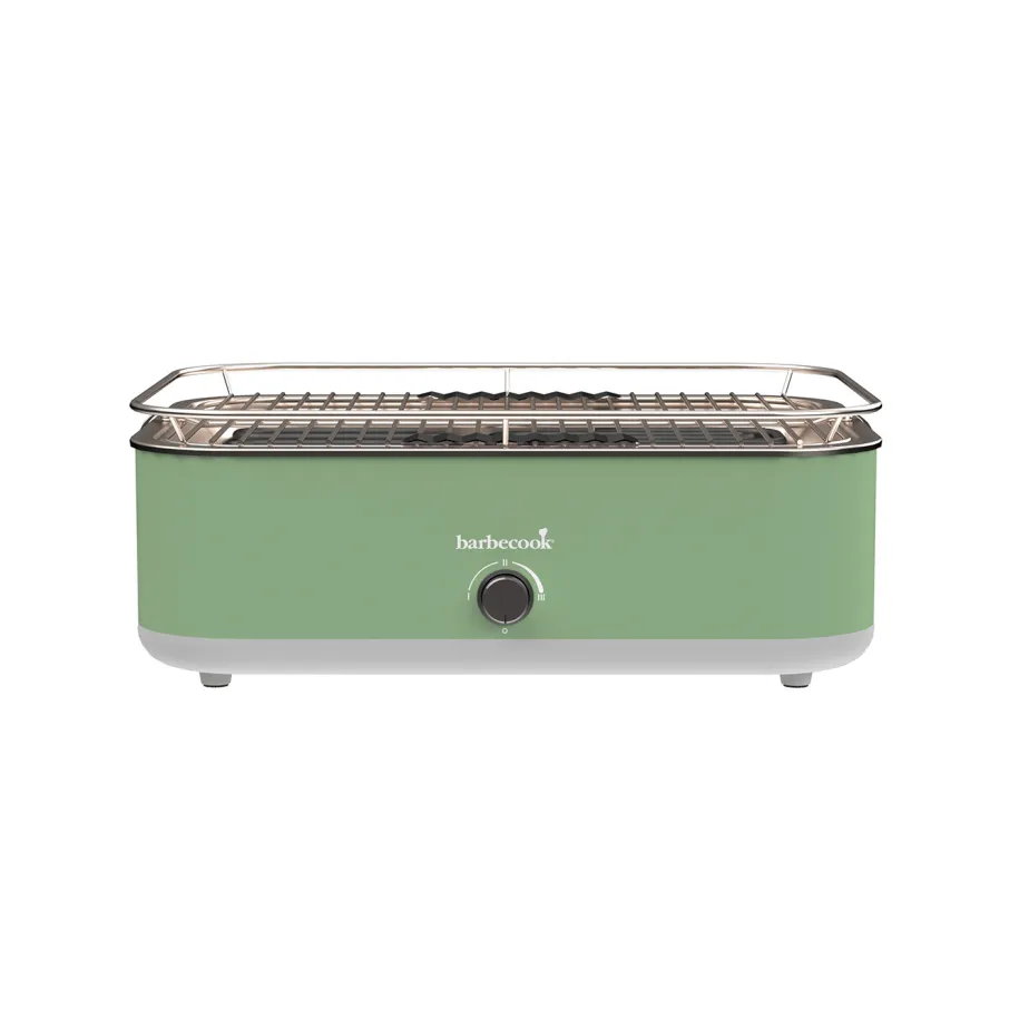barbecook-e-carlo-paris-green-elektrogrill image 1