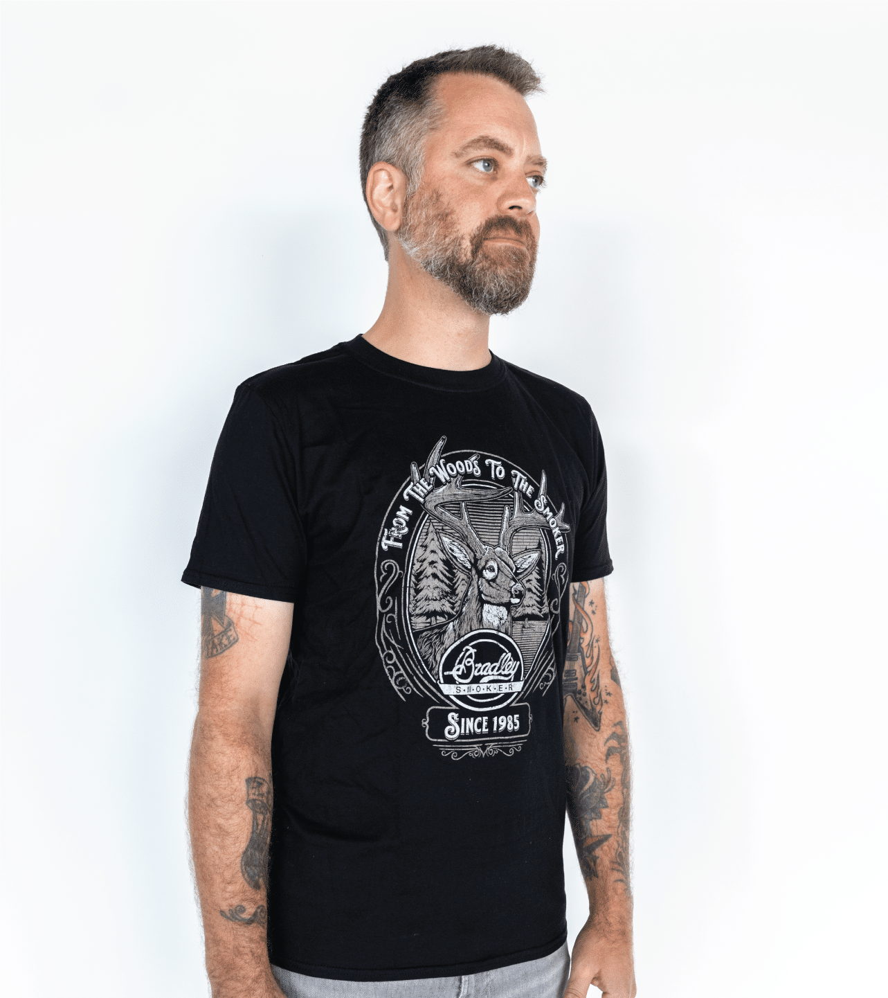 bradley-smoker-bbq-smoking-deer-t-shirt-schwarz-gr-e-l image 8