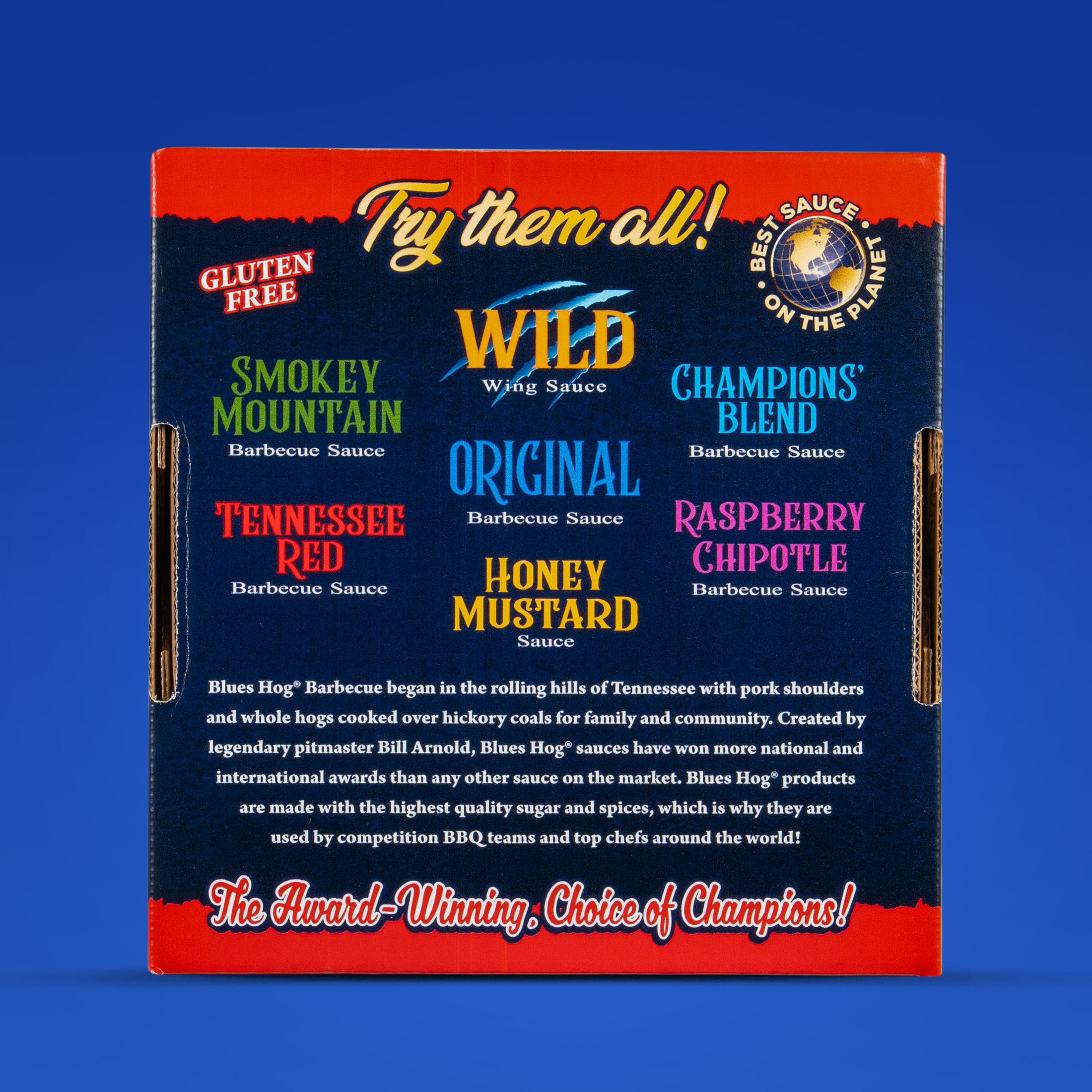 blues-hog-gifts-original-tennessee-red-bbq-sauce-geschenkset image 2