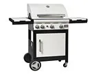 barbecook-vanilla-holzkohlegrill-standgrill-mit-deckel-schwarz image 1