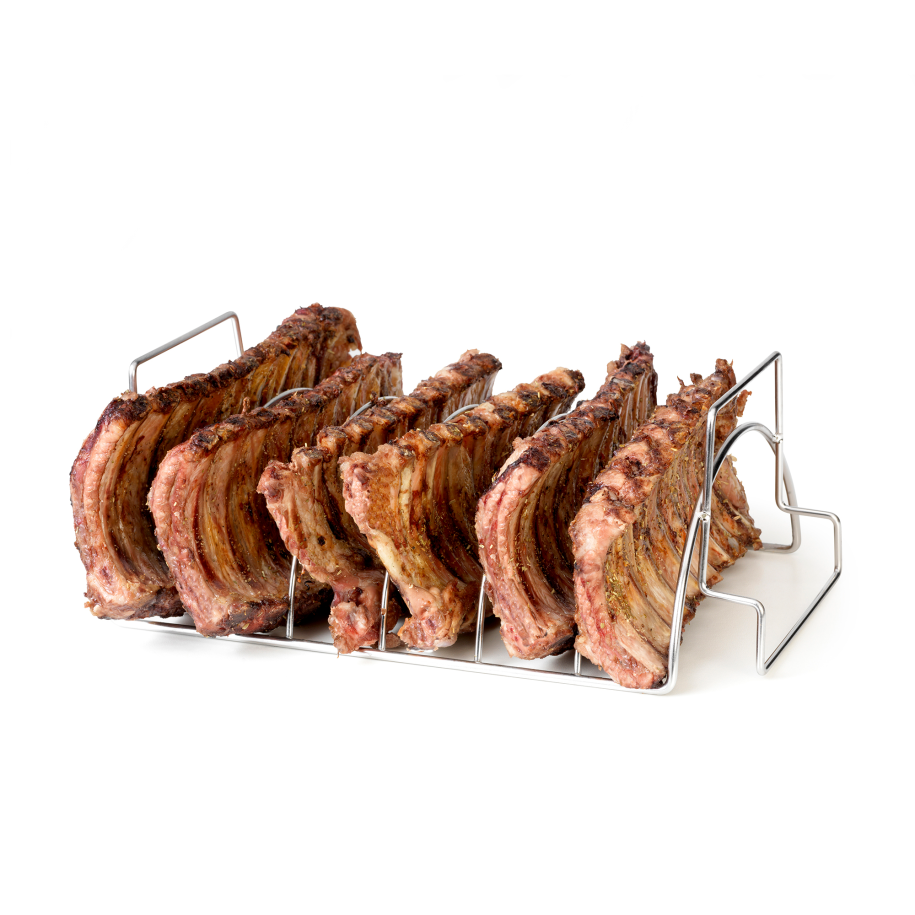 barbecook-buddy-spare-ribs-halter-fleischhalter-metall image 3