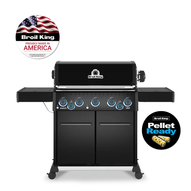 broil-king-baron-590-pro-shadow-gasgrill-propan-5-brenner image 1