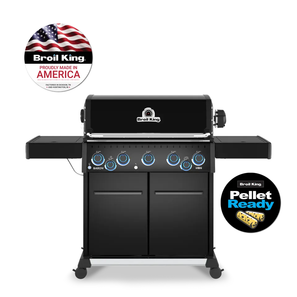 broil-king-baron-590-pro-shadow-gasgrill-propan-5-brenner image 1