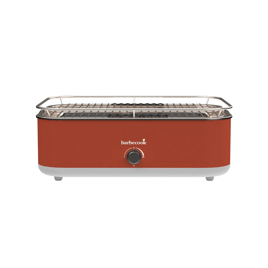 barbecook-e-carlo-elektrogrill-rot-f-r-balkon-kompakt image 1