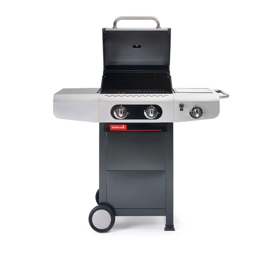 barbecook-siesta-210-gasgrill-schwarz-2-brenner image 1