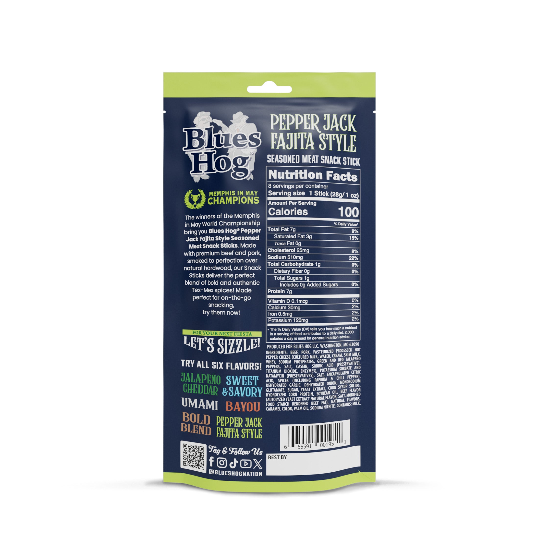 blues-hog-pepper-jack-fajita-snack-sticks image 5