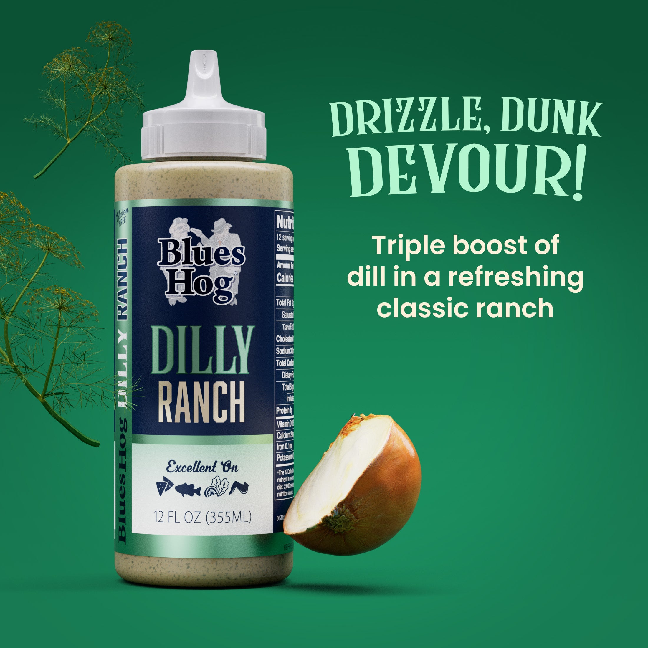 blues-hog-dilly-ranch-sauce-12-oz-dill-kr-uter image 2