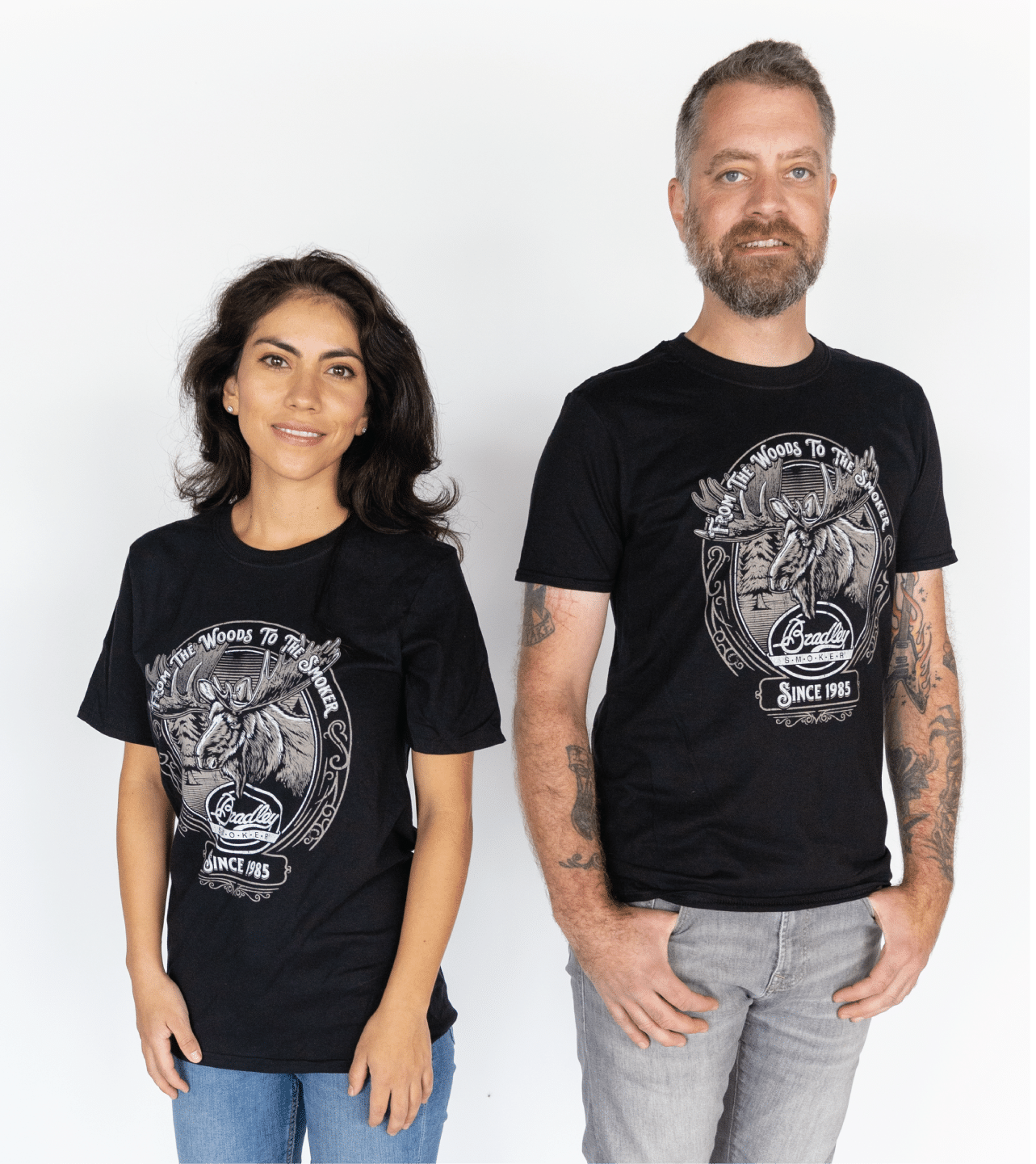 bradley-smoker-moose-t-shirt-bbq-shirt-schwarz-gr-l image 5