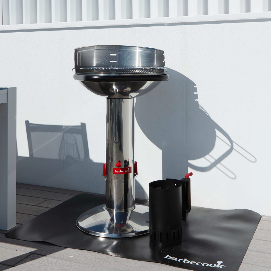 barbecook-buddy-bodenmatte-schwarz-kunststoff-grillmatte image 3