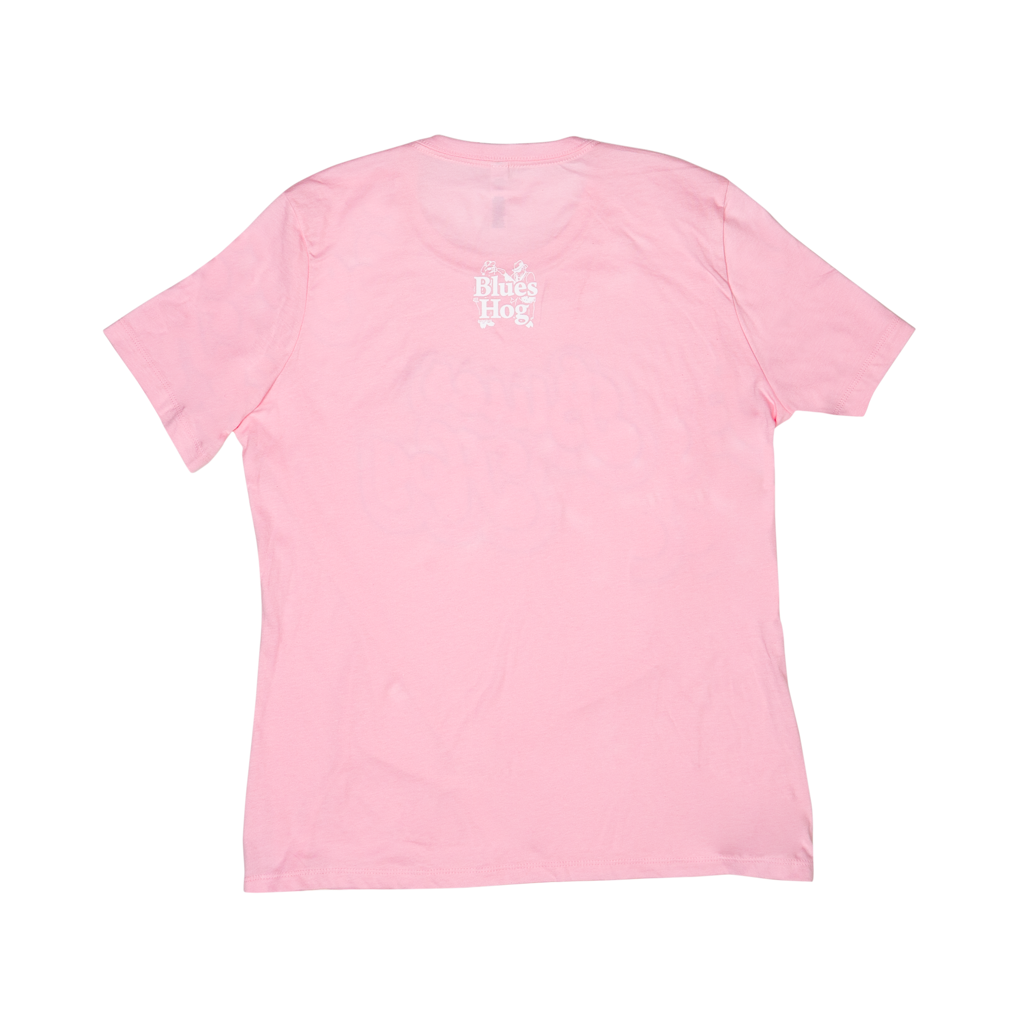 blues-hog-outline-t-shirt-2xl-baumwolle-pink image 2