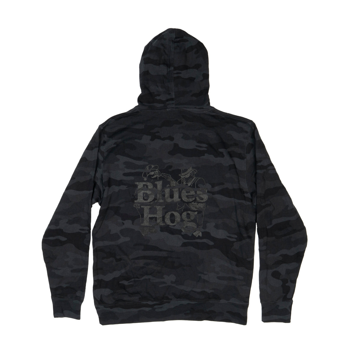 blues-hog-apparel-bold-beefy-hoodie-schwarz-camo-leicht image 2