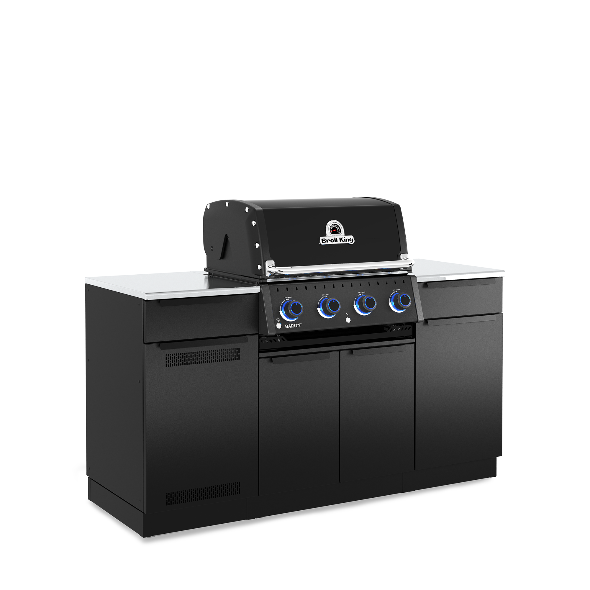 broil-king-baron-420i-pro-shadow-einbaugrill-propan-4-brenner image 3
