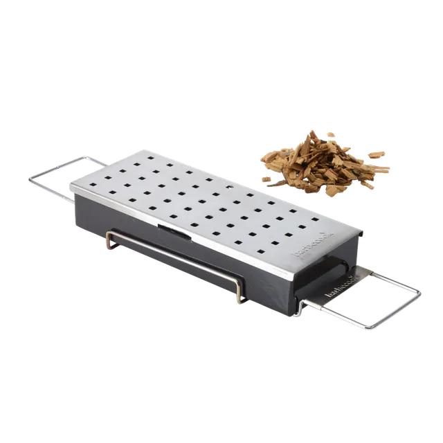 barbecook-oskar-universal-r-ucherbox-edelstahl-mit-lochdeckel image 1