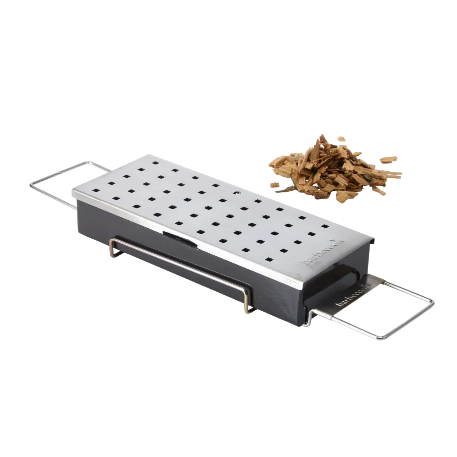 barbecook-oskar-universal-r-ucherbox-edelstahl-mit-lochdeckel image 1