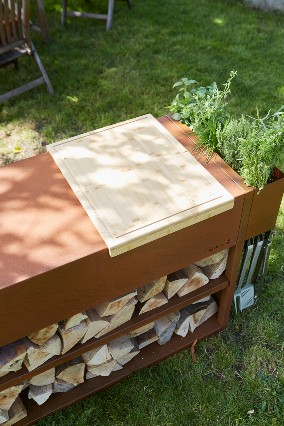 barbecook-nestor-schneidebrett-saftrinne-59-5-cm-fsc image 4
