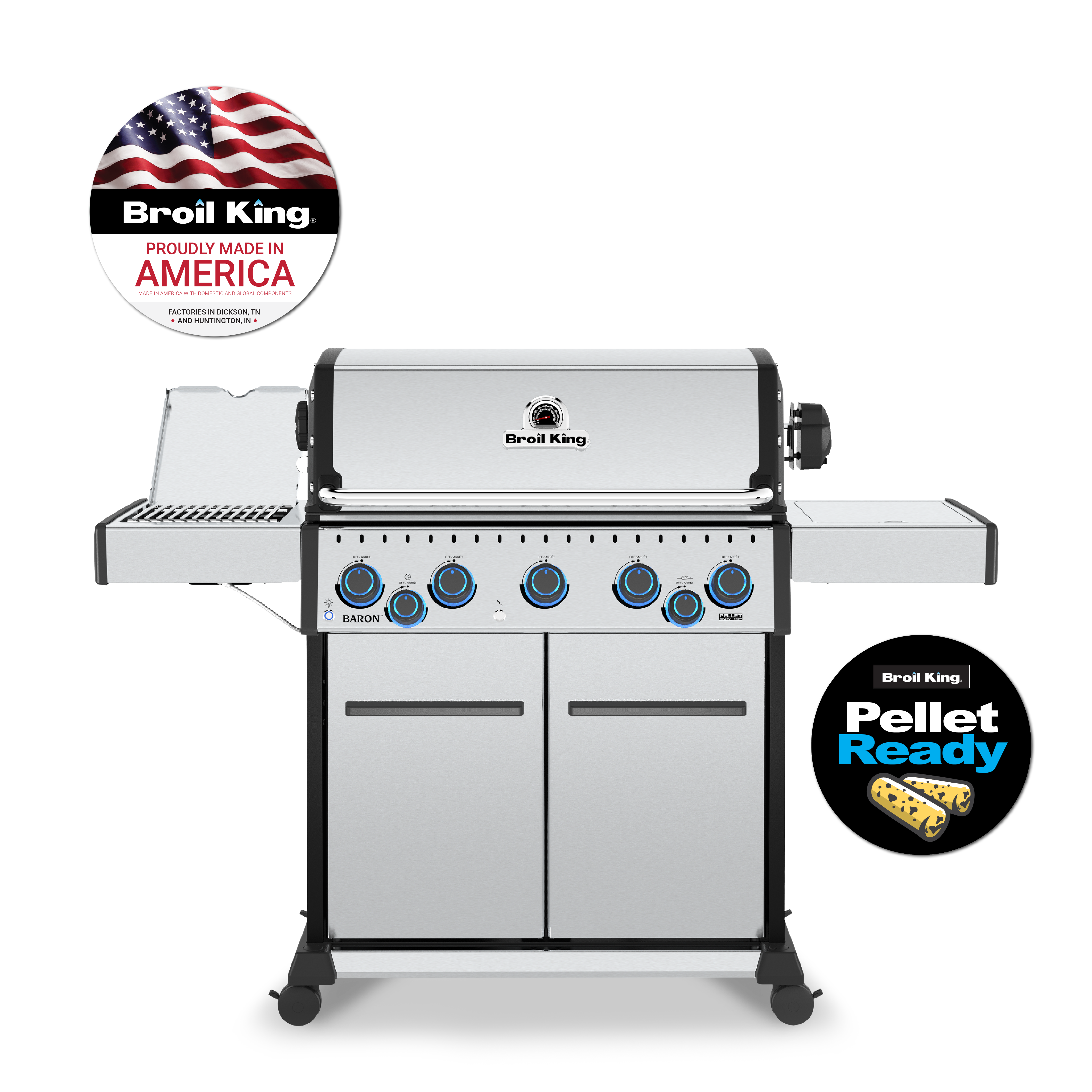 broil-king-baron-s-590-pro-infrared-gasgrill-edelstahl-propan image 1