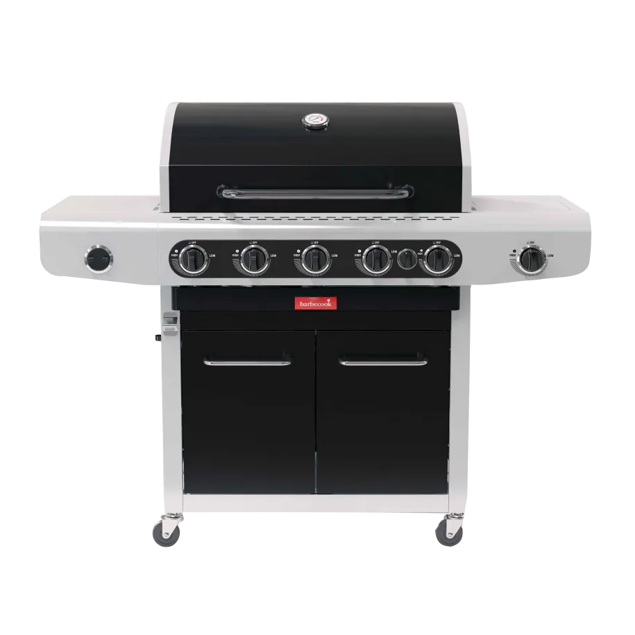 barbecook-siesta-612-black-edition-gasgrill-4-brenner image 1