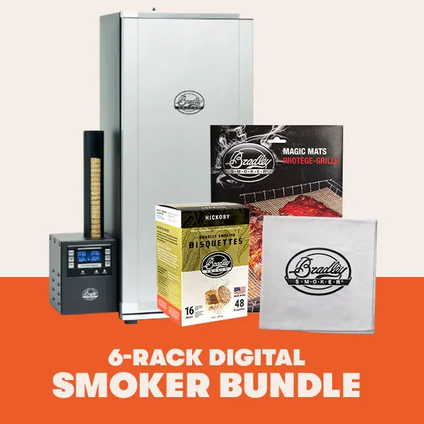 bradley-smoker-6-rack-digital-smoker-bundle-r-ucherofen-hickory-set image 1