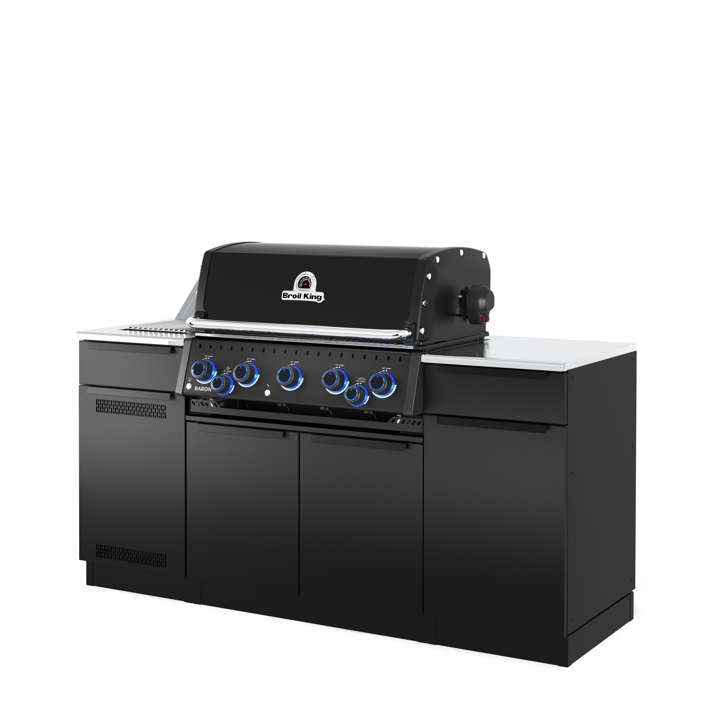 broil-king-baron-590i-einbaugrill-propan-shadow-5-brenner image 4