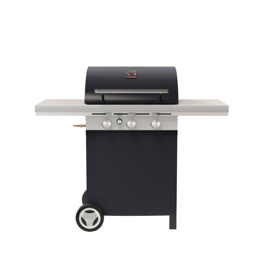 barbecook-spring-3002-gasgrill-mit-deckel-3-flammig image 1