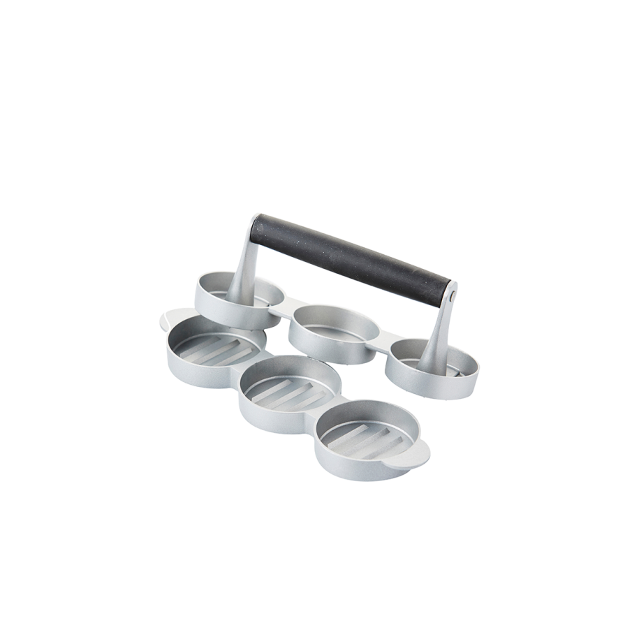 barbecook-buddy-mini-hamburgerpresse-3-burger-grillzubeh-r image 3
