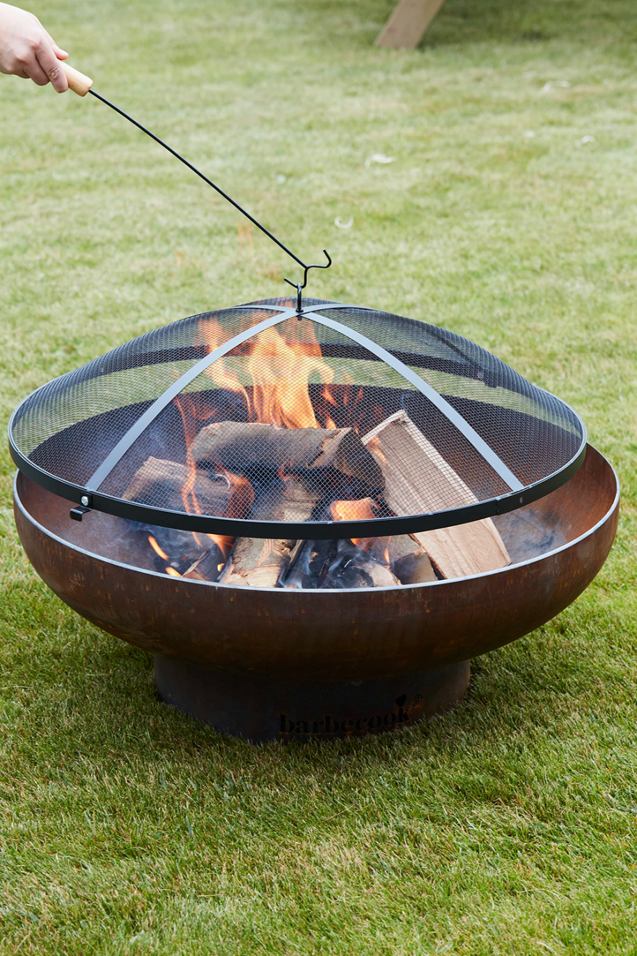 barbecook-buddy-funkenschutzschirm-62cm-schwarz-stahl image 8