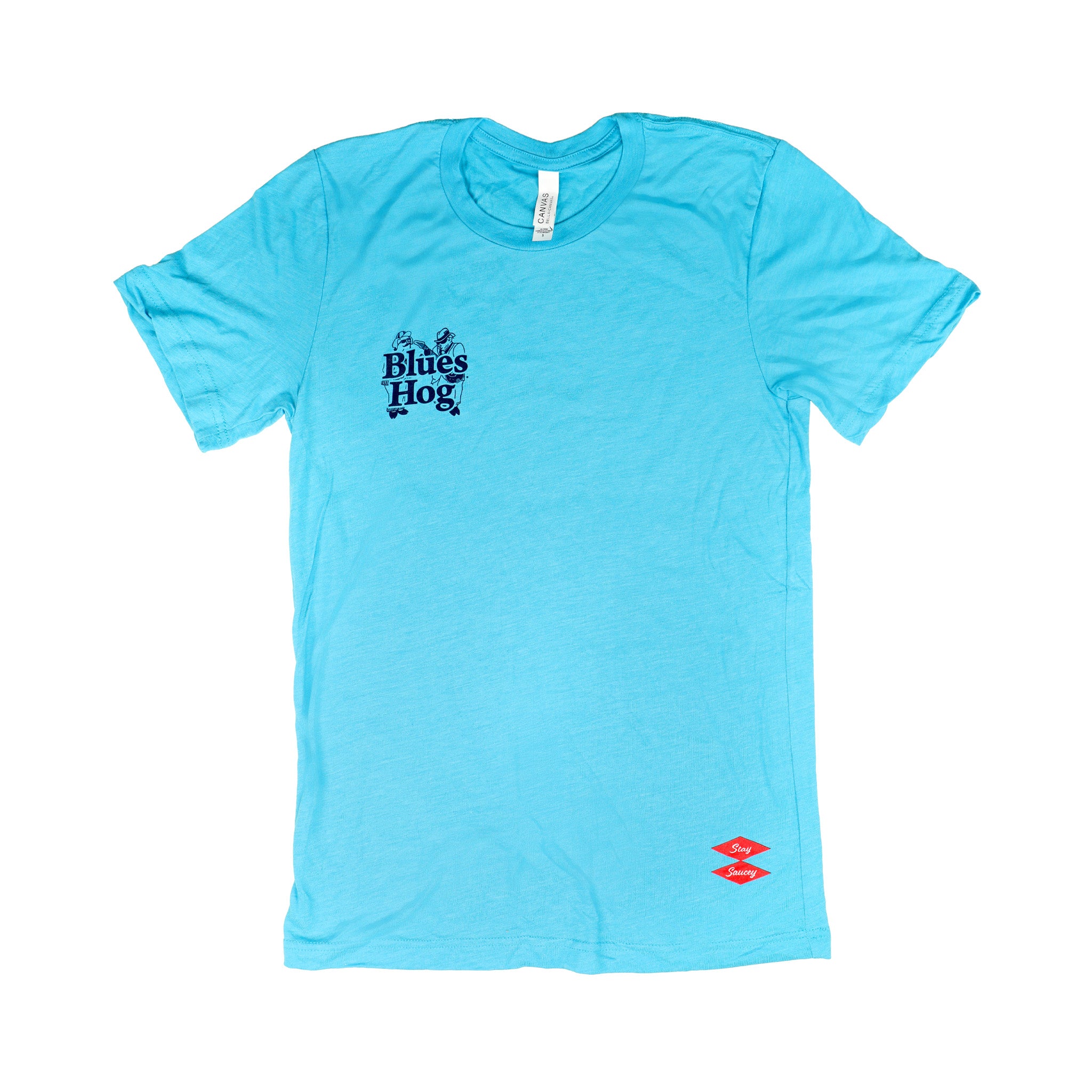 blues-hog-american-made-bbq-t-shirt-aqua-gr-l image 2