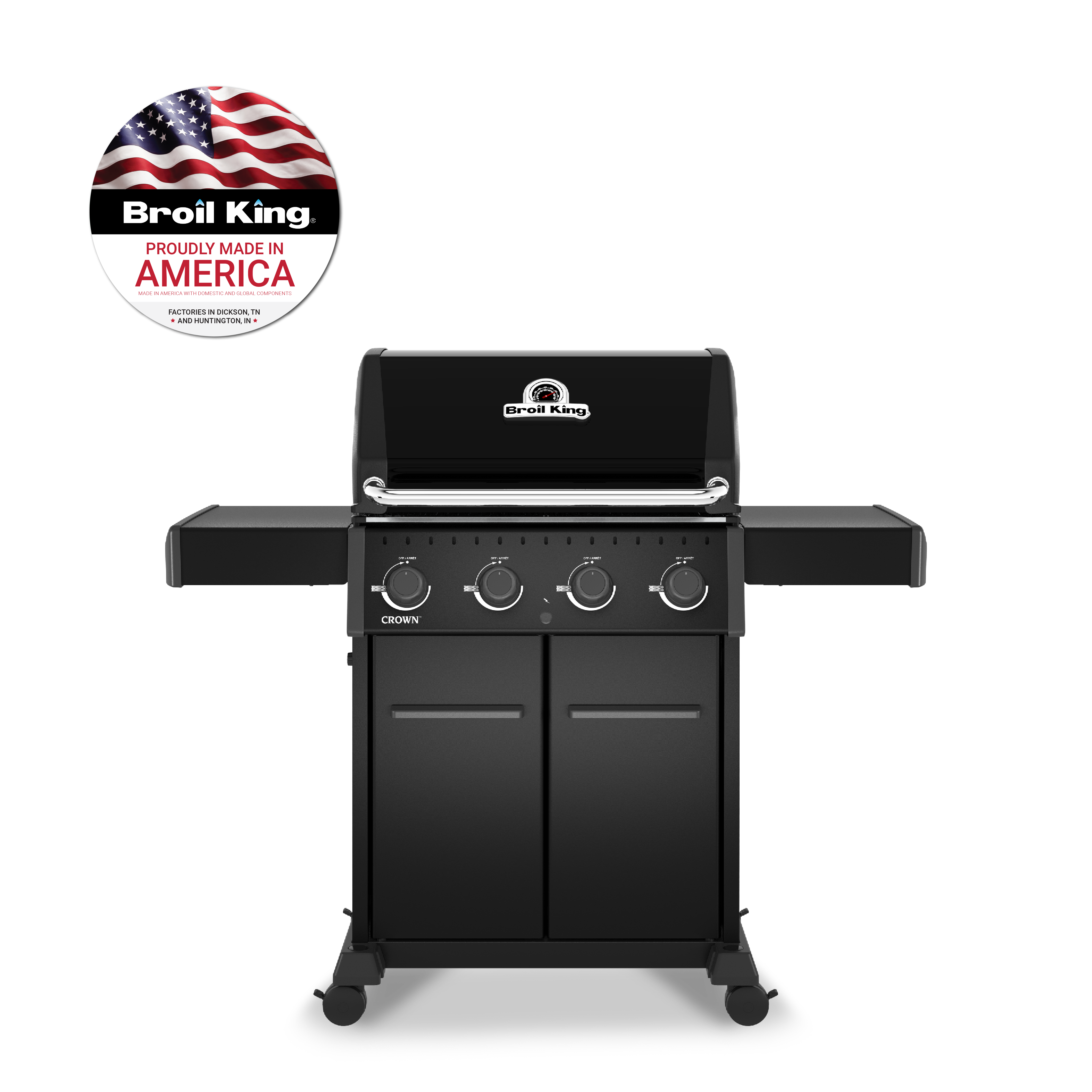broil-king-crown-420-shadow-gasgrill-4-brenner-gussrost-propan image 1