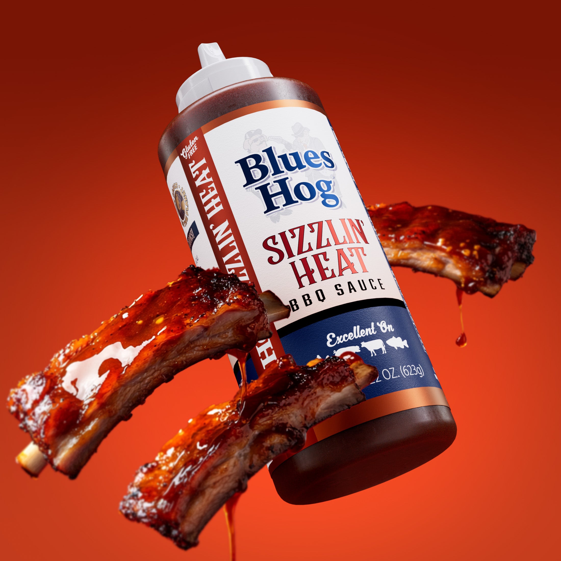 blues-hog-sizzlin-heat-bbq-sauce-22oz-scharf-wuerzig image 3