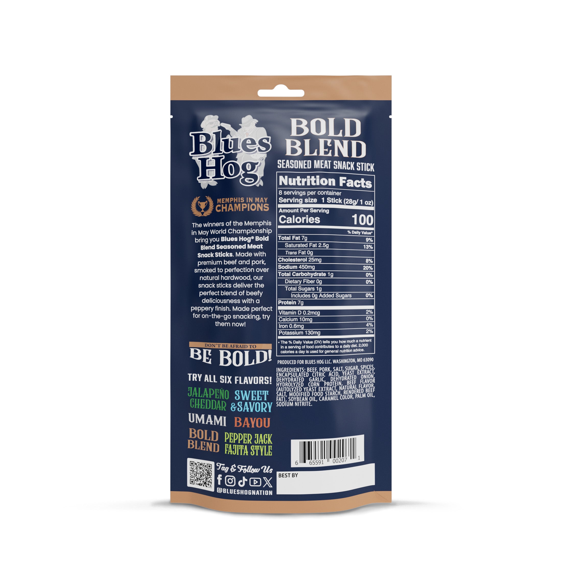 blues-hog-meat-bold-blend-snack-sticks-fleisch-snack-8er-pack image 5